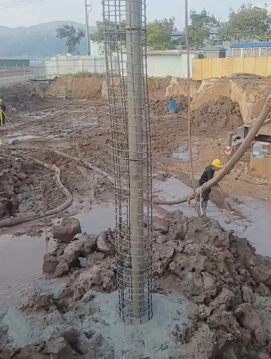 济南章丘长螺旋钻孔压灌桩